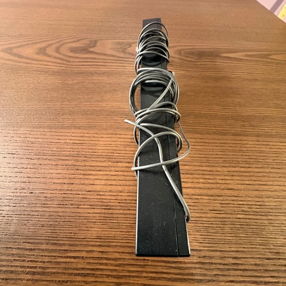 Nintendo‎ Wii Sensor Bar RVL-014 Wired Grey Black Good OEM Replacement Accessory
